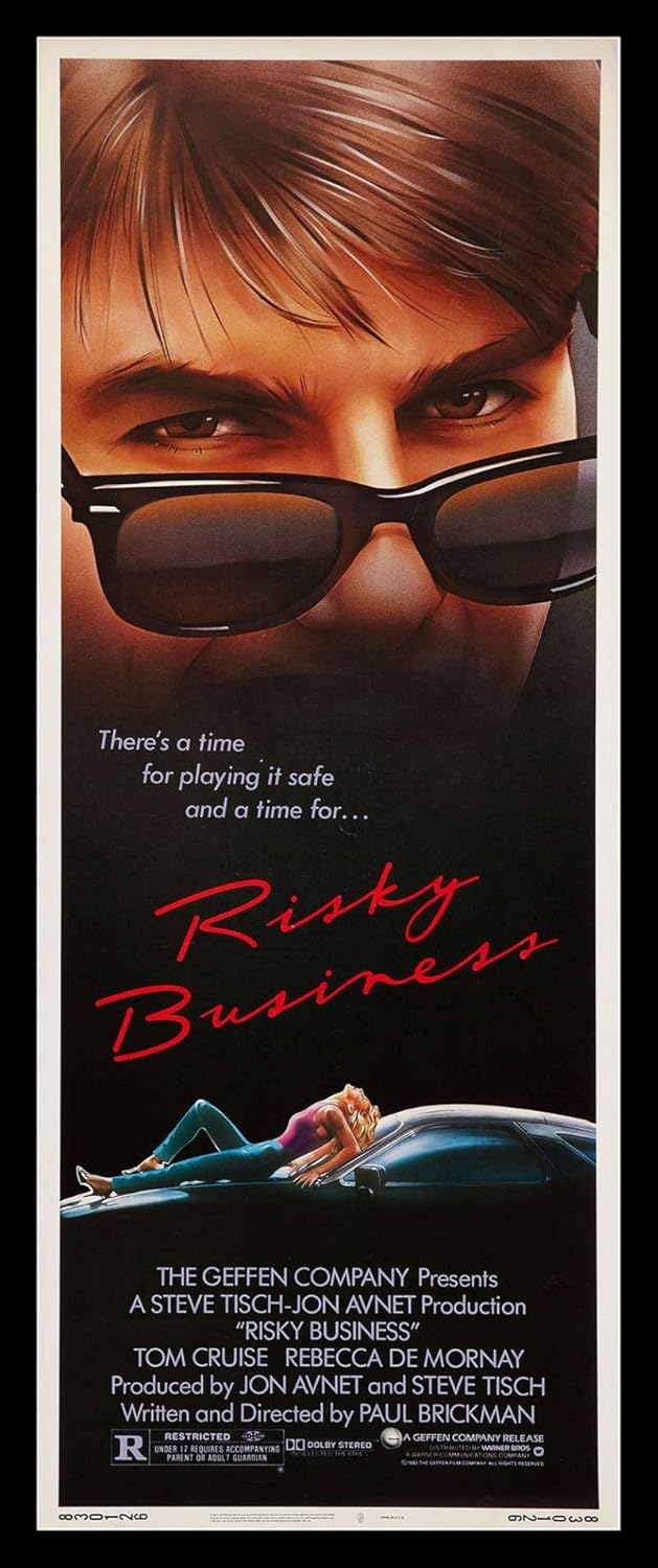 Risky Business Insert Movie Poster 1983 Framed At Amazon S