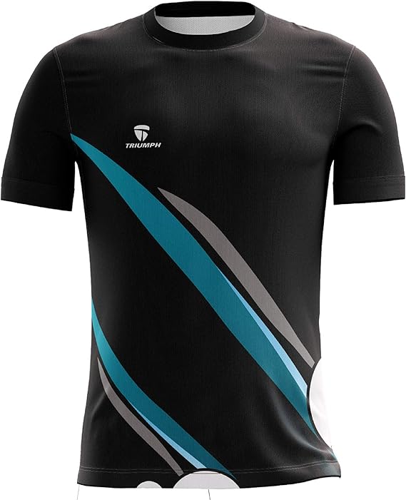 Buy Triumph Men's Sublimated Sports Kabaddi T-Shirt Red at Amazon.in