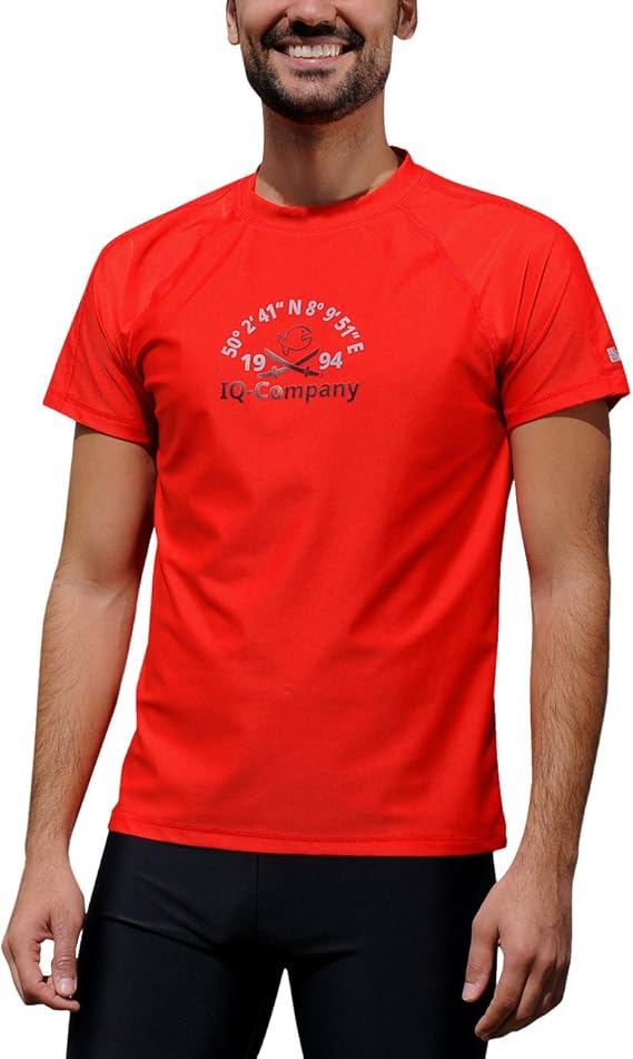 iQ-Company UV 300 - Camiseta Loose Fit, protección UV: Amazon.es: Ropa y accesorios