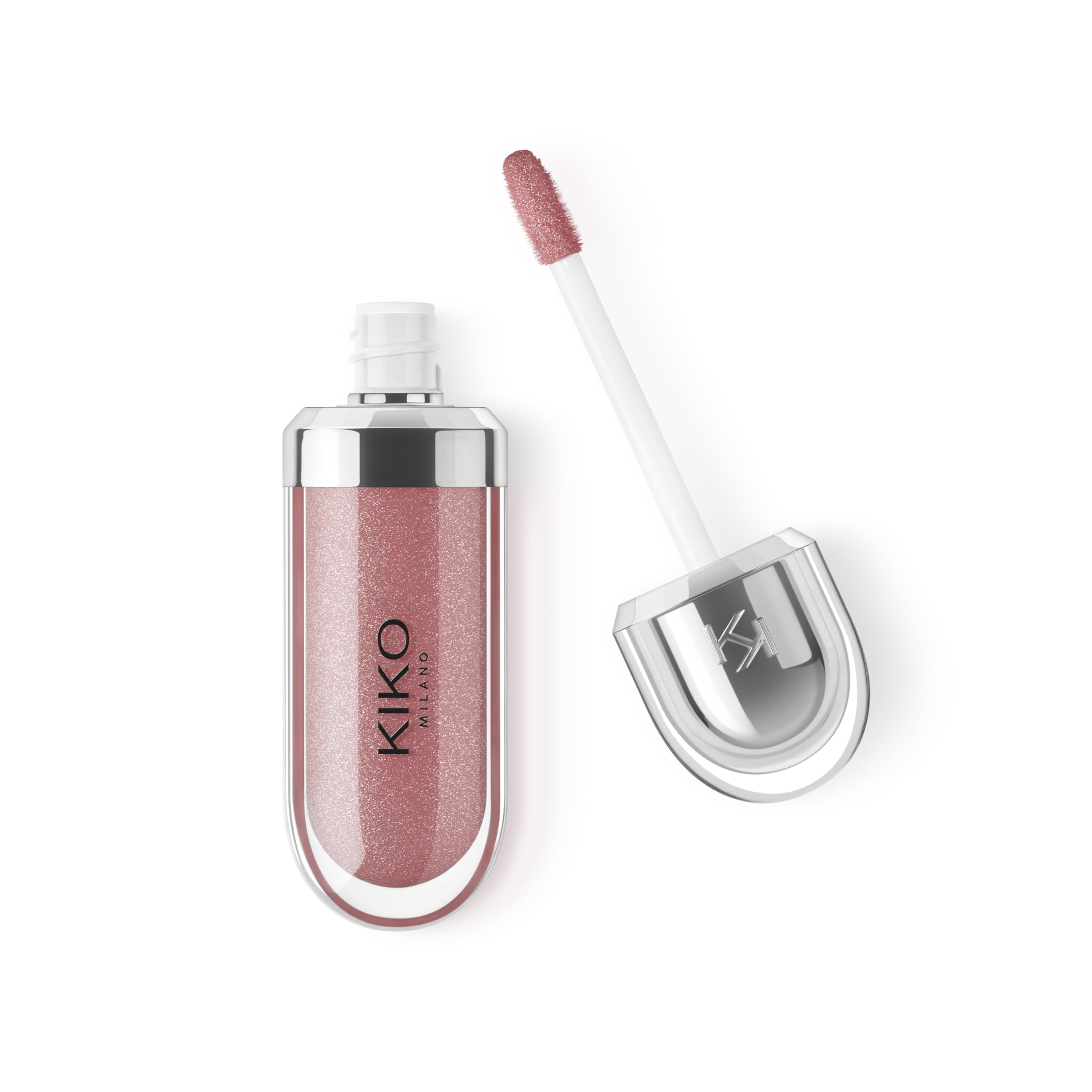 Photo 1 of KIKO Milano 3D Hydra Lip Gloss – High Shine, Hydrating, Plumping, Non-Sticky, Moisturizing Lip Makeup – 35 Pearly Warm Mauve – 6.5ml