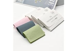 OWLKORMY 300 Counts Premium Face Oil Blotting Paper, Oil Absorbing Tissues, Instant Oil-Absorbing Remove Excess Oil & Shine Oil Control Films (3-in-1)