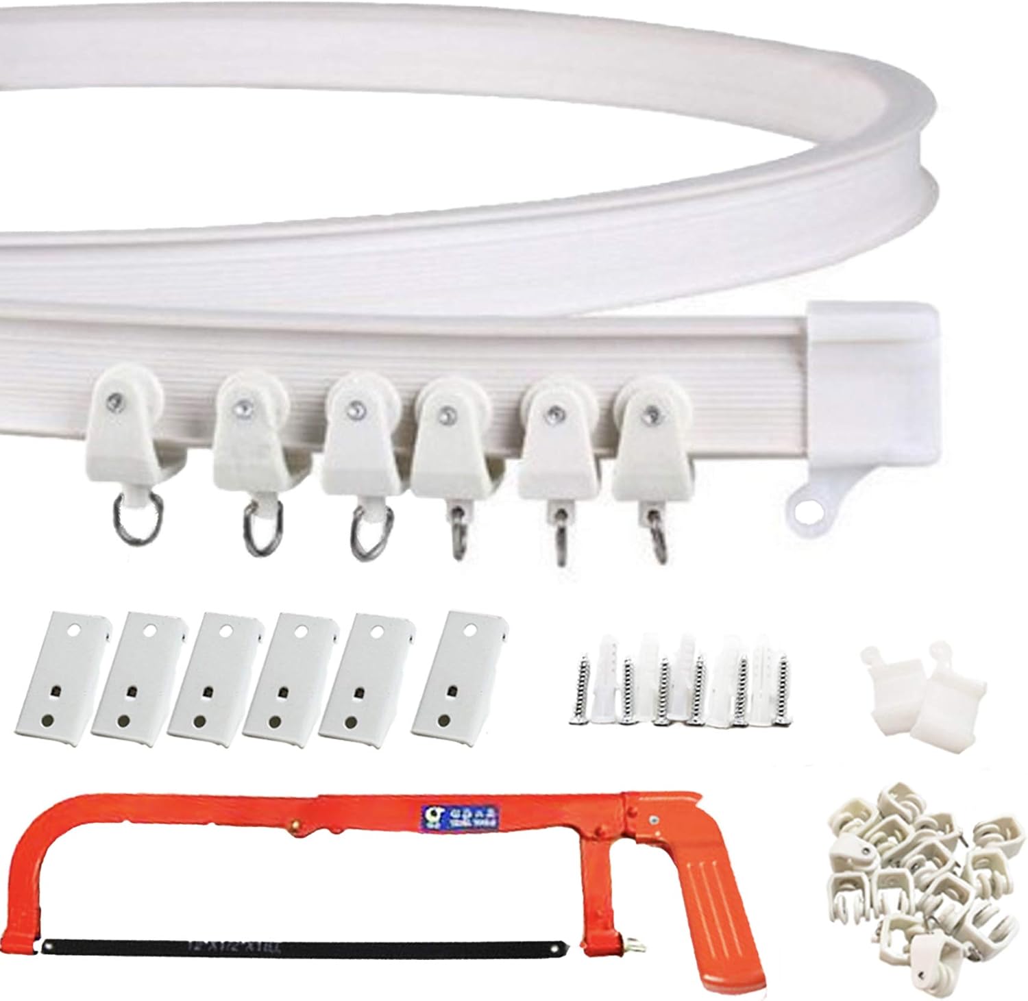 Amazon A Stool カーテンレール 車用 出窓 変形 コーナー 曲がる 切れる Diy 天井用２m カーテンレール ポール オンライン通販