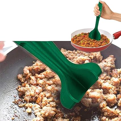 Amazon ミートマッシャー器具 牛ひき肉 牛ひき肉チョッパー ハンバーガーチョッパー器具 ハンバーガーミート牛ひき肉トルコなどの多機能耐熱マッシャーおよびスマッシャー 緑 スタイル1 みじん切り器 チョッパー 通販