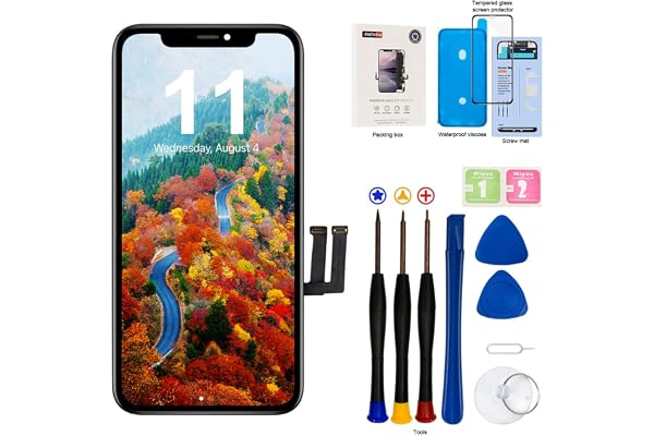 EFAITHFIX for iPhone 11 LCD Screen Replacement 6.1 Inch Frame Assembly LCD Display and 3D Touch Screen Digitizer with Repair