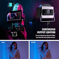 NEEWER Upgraded 660 PRO II RGB LED Video Light with