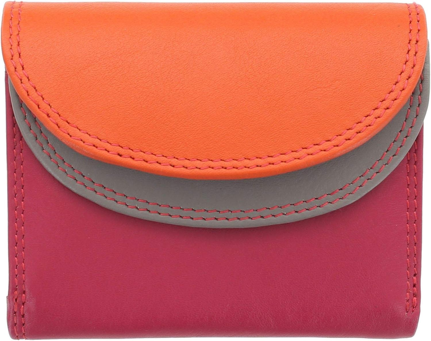 Portafoglio Rainbow Collection In Pelle - Con Protezione RFID E Tap&Go | Design Multicolore, Compatto - Foto 5