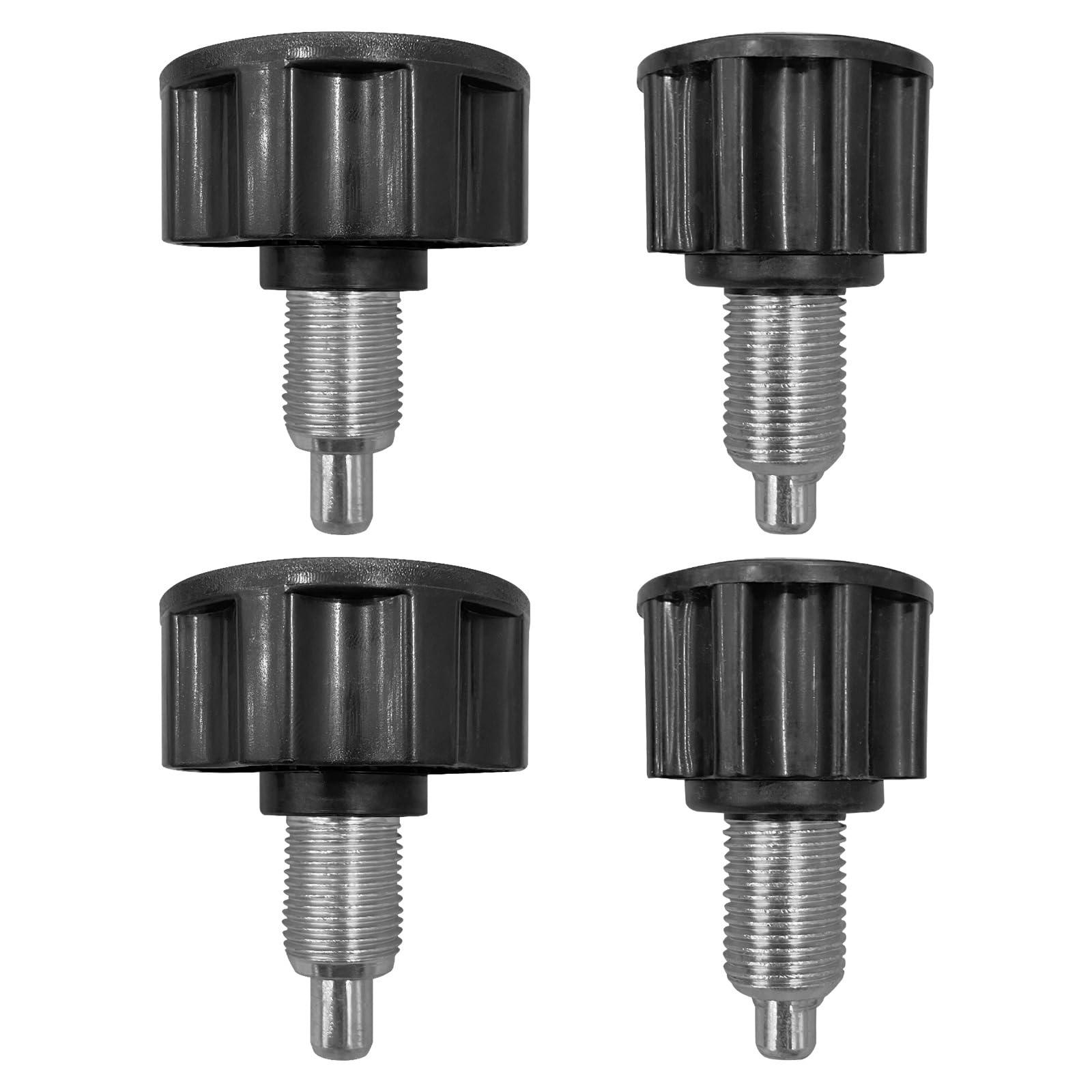 Photo 1 of JVNZAM 4 Pcs Pop Pull Pin Knob M16 Pull-up Spring Knob Adjustment, Exercise Bike Pin Knob Replacement Parts for Fitness Equipment Exercise Machines