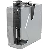 Suptek Adjustable Under Desk and Wall PC Mount,3.74 to 8.26 inch Wide Computer Case CPU Hanger Holder 360 Degree Rotatable Under-Desk PC Hanging Stand Holder Mount (ZJJ001)