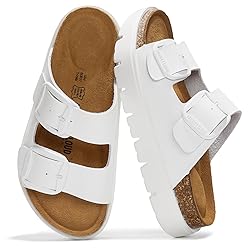 Project Cloud Genuine Leather Platform Sandals