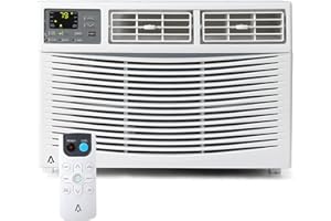 Acekool 9000 BTU Smart Window Air Conditioner, Window AC Unit with Remote/App Control and Dehumidification Function, Energy Savings, Quiet Operation, Cools 350 Sq.ft, 110-115V