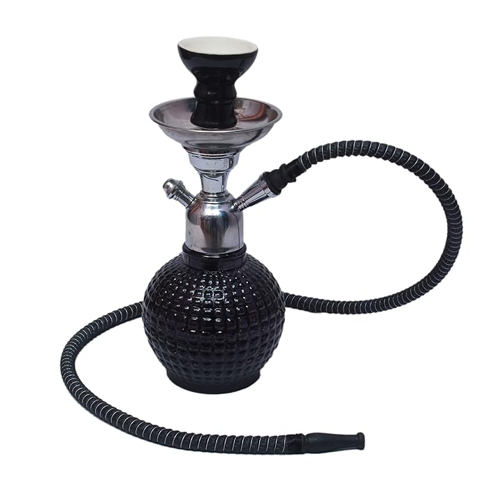 Buy MegaStore 12 Inch VerreBall Glass Hookah Smoking Hookah with Metal