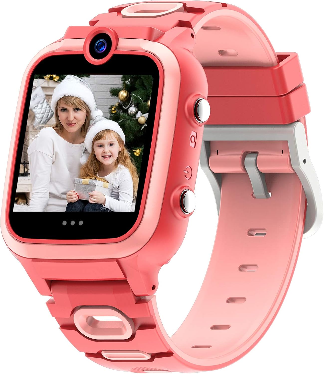 【Dual Cameras + Video 】 Smart Watch for Kids Boys Girls with Dual Cameras Video Recorder Player, MP3 Music Player,Pedometer,33 Clock Faces,7 Games, Waterproof and More (3 Colors)