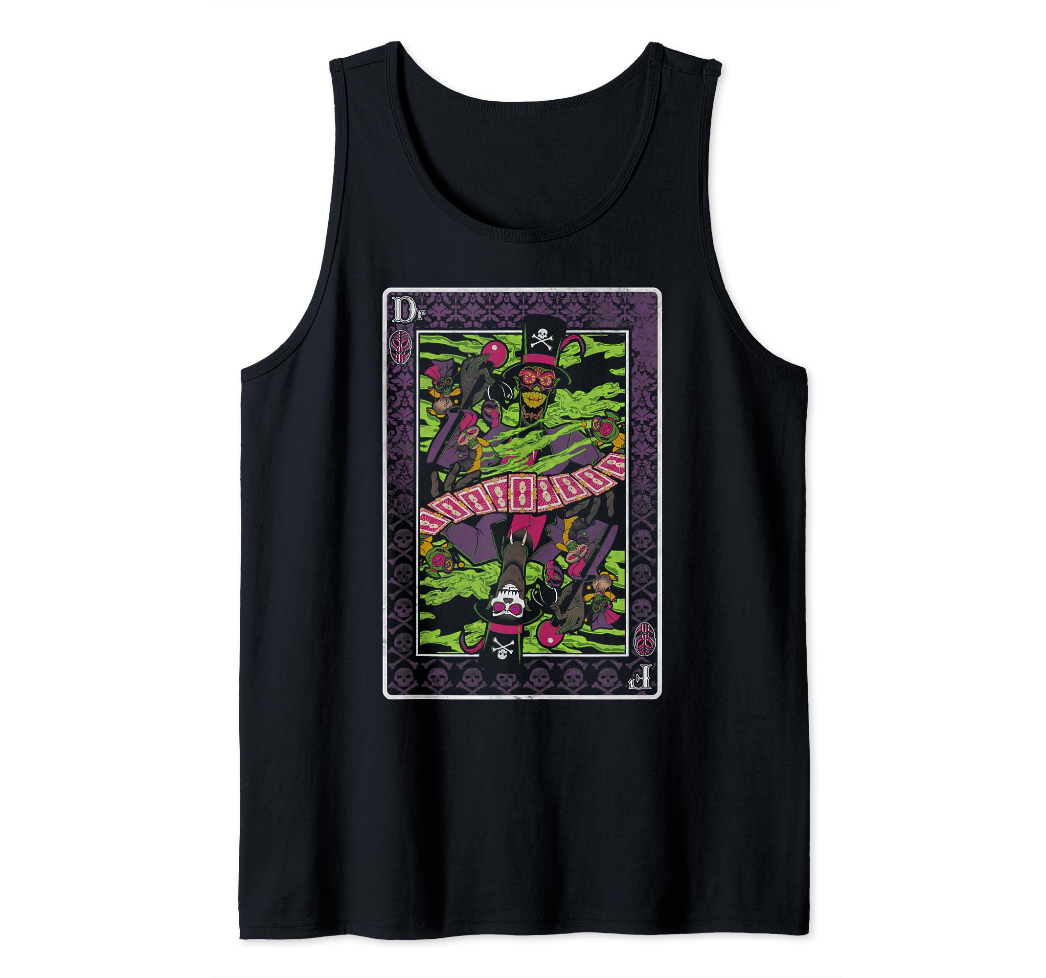 Disney Villains Dr. Facilier Playing Card Tank Top
