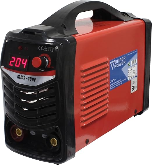 Super Power 73210 Equipo Soldadura Inverter, 200A, 28V, 6.7K