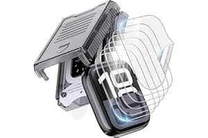 Wumigoo 6 pack for Apple Watch Series 10 Screen Protector 42mm HD Ultra-thin Soft EPU Film [Not Glass] for iWatch 42mm [Easy to Install] Self-Healing Anti Scratch 0 Bubble HD Touch Sensitive