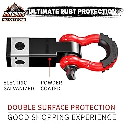 AUTOBOTS Tow Hitch Receiver 2", 45,000 Lbs Break