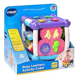 VTech Busy Learners Activity Cube, Purple