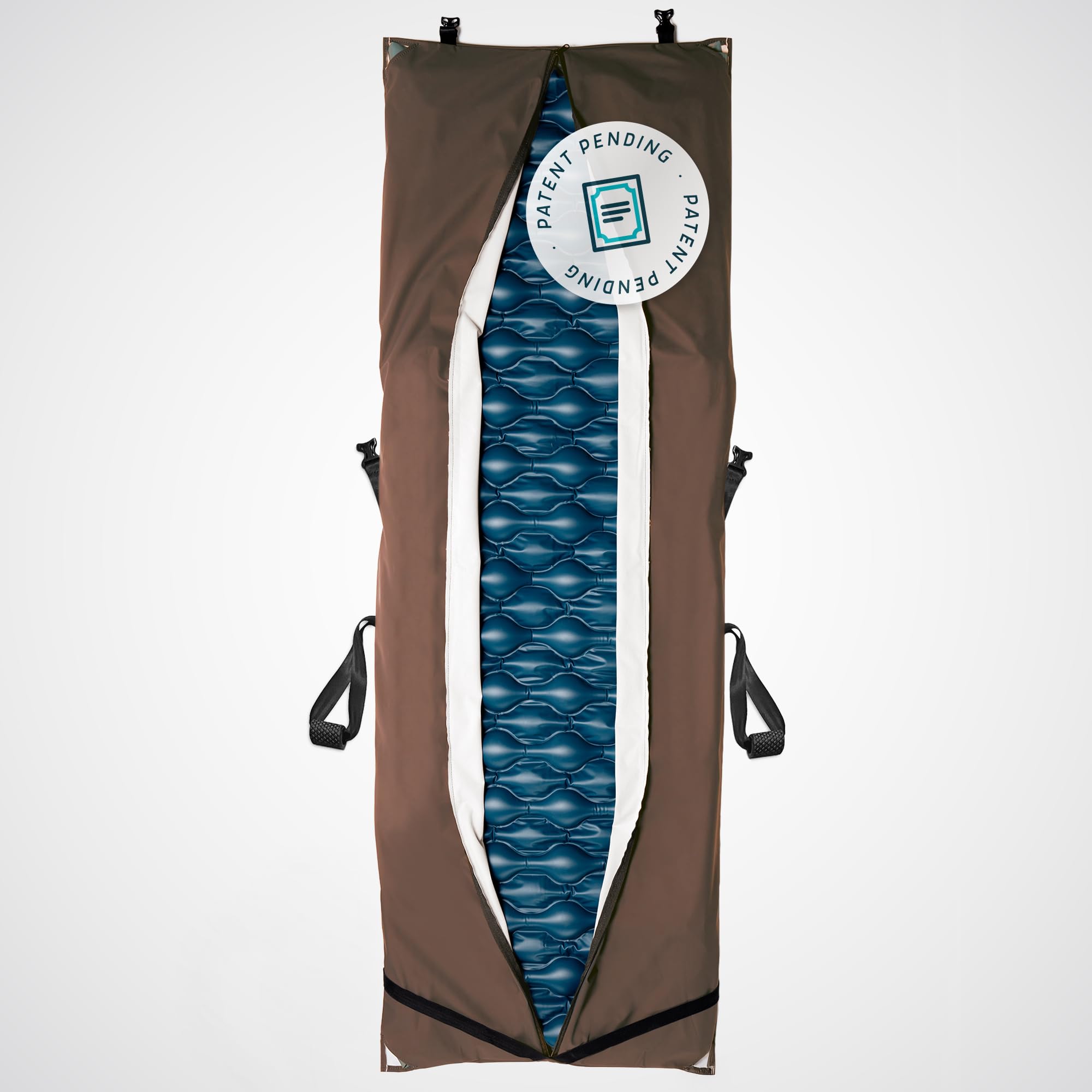 Lunderg Alternating Air Pressure Recliner Pad Replacement - Pump Not Included - Coffee Color