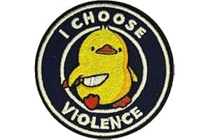 FILSEF I Choose Violence, Morale Patch, Meme Patch, Morale Patch, Military Patch, Hook and Loop, Tactical Backpack, Murph, Veteran Owned