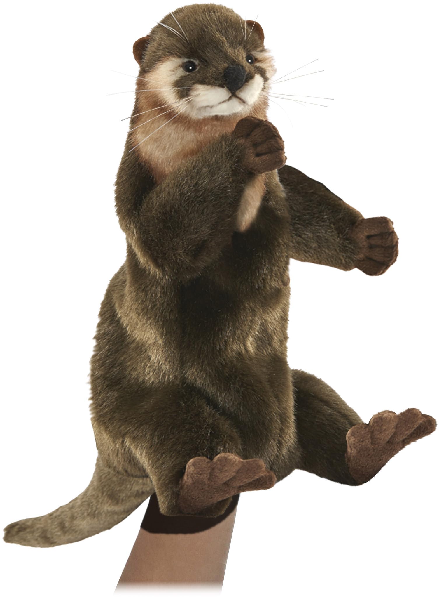 Hansa Animal Otter Puppet Soft Toy 30 cm