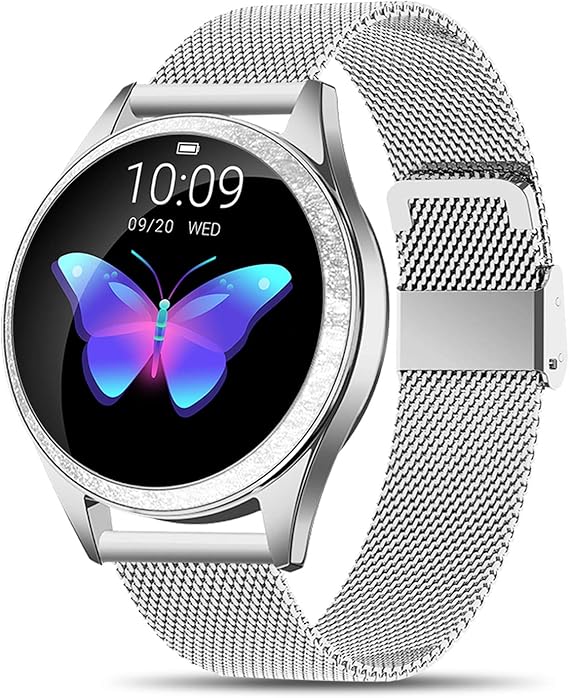 women's smart watch silver