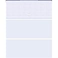 Blank High Security Top Computer Checks, 250 Blue Laser Checks