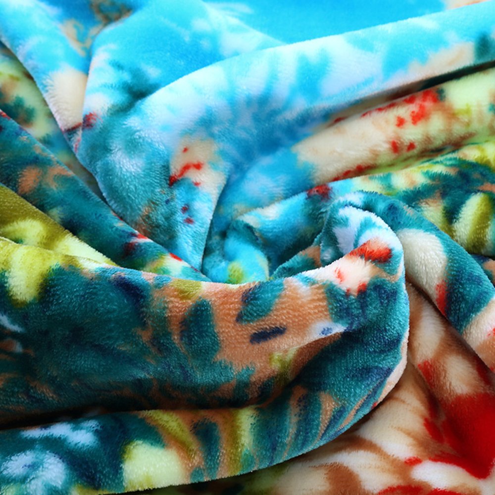 MYLUNE HOME Faux Fur Mink Fleece Blanket Throws with Flower Pattern on Chair Sofa and Bed Full/Queen/King Size