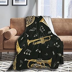 Premium Soft Warm Flannel Blanket Elegant Cozy