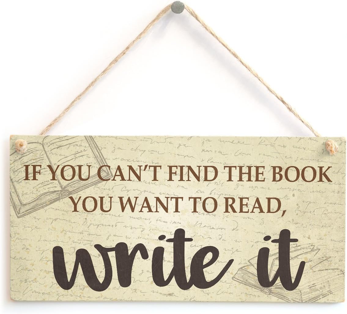 If You Can't find The Book You Want to Read.Write It Inspiring Writer
