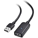 Cable Matters Active USB Extension Cable 16.4 ft / 5m (Active USB Extender Cable, USB Cable Male to Female) for Webcam, Oculu