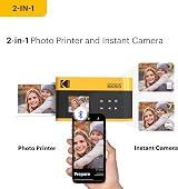 Kodak Mini Shot 2 Era 2x3 Instant Camera Printer Yellow 38 Sheets view 5