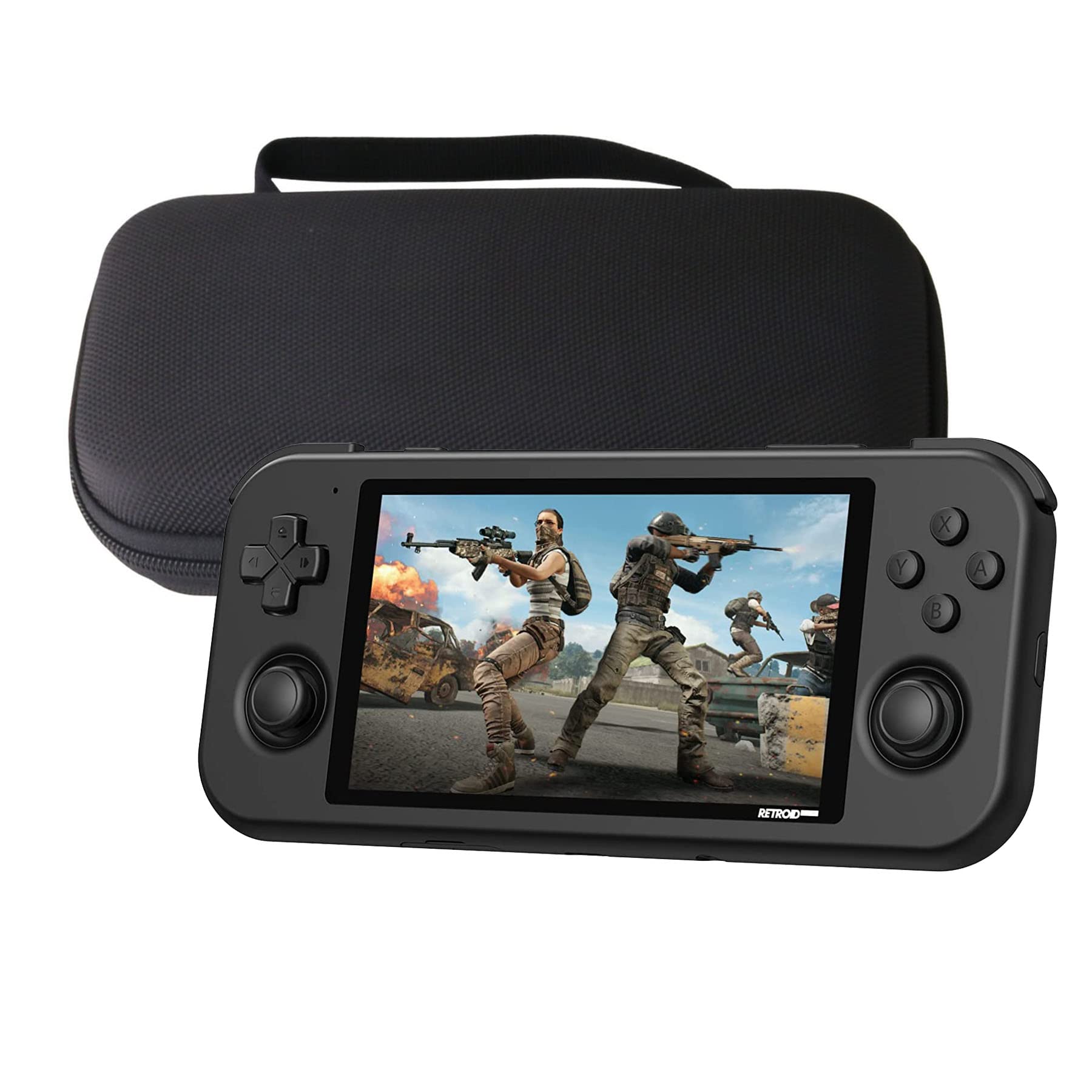 WAIYUCN Hard EVA Carrying Case for Retroid Pocket 4/4Pro/Retroid Pocket 3/Retroid Pocket 3 Plus Retro Game Handheld Console Emulators Case.