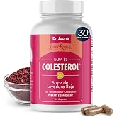 Santo Remedio Red Yeast Rice, Heart Health Support Supplement, 180 Capsules | Heart &amp; Cardiovascular Support - Supports Healthy Cholesterol Levels - Gluten-Free &amp; Non-GMO, Men &amp; Women