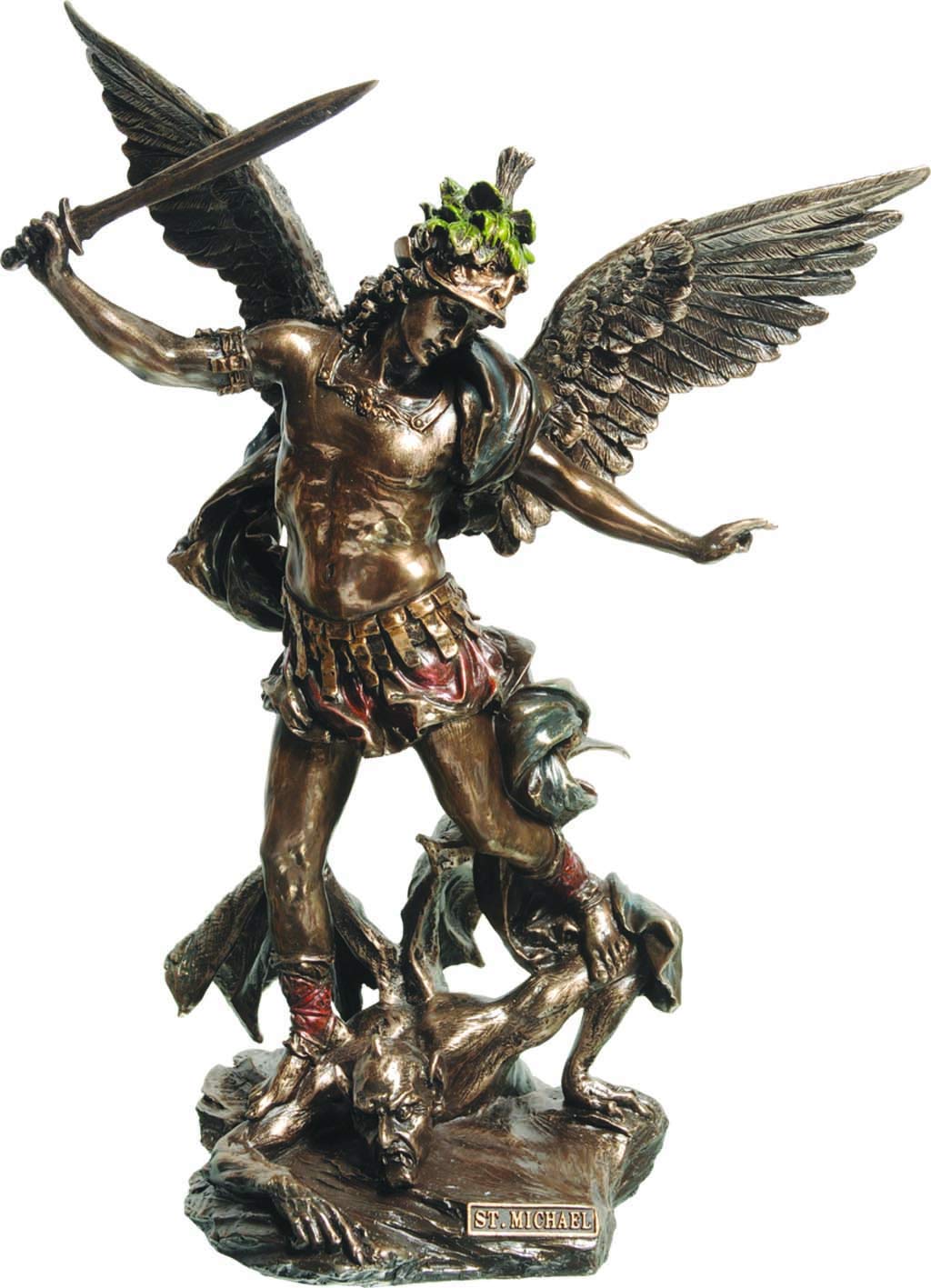 Studio Collection Archangel Saint Michael (Cold Cast Bronze 28cm / 11 inches)