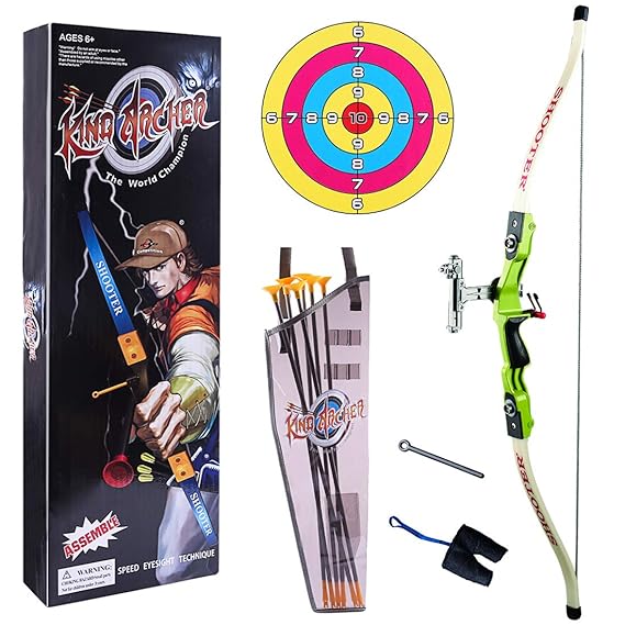 Bogenschießziel Für Kinder - Rundes 9-Ziel Ziel Mit Saugnapf Für Pfeile