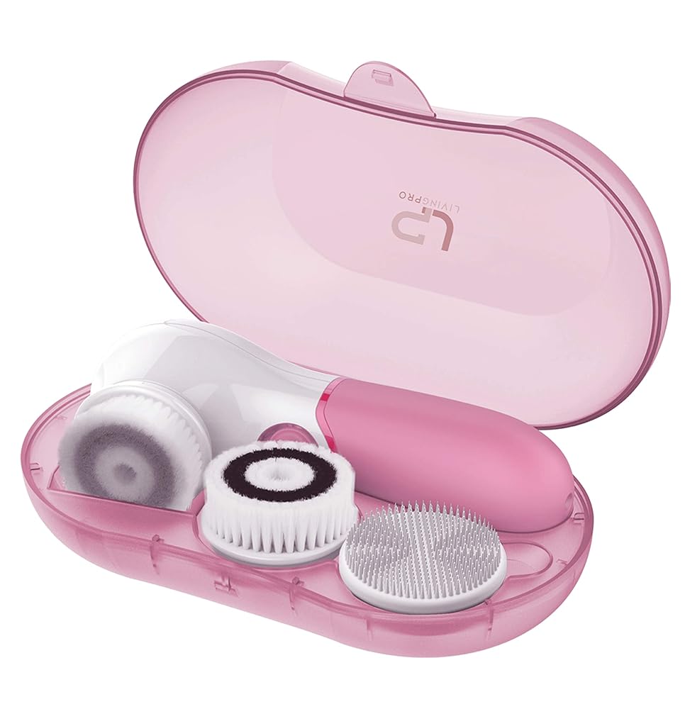 Waterproof Electric Face & Body Exfoliating Spin Brush SetUpgraded 2