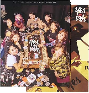 Twice 6th Mini Album Yes Or Yes A Ver Cd Photobook Photocards Yes Or Yes Card Free Gift Amazon Co Uk Music