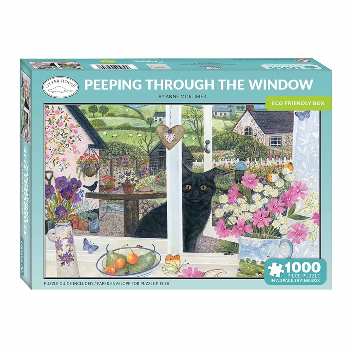 Otter House - 1000 Piece Jigsaw Puzzle - Peeping Through The Window