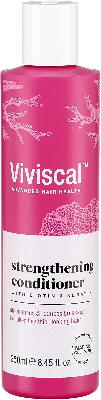 Viviscal Strengthening Conditioner 250ml Biotin Keratin Marine Collagen Hair