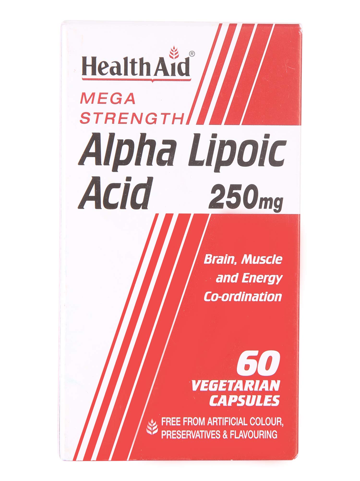HealthAid Alpha Lipoic Acid 250mg - 60 Vegicaps