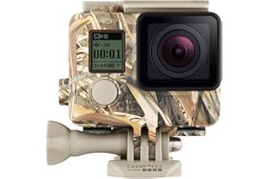 GoPro Camo Housing + QuickClip (Realtree MAX-5) (GoPro Official Accessory)