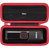 Mchoi Hard Case Suitable for Skight/UABRLA Tire Inflator Portable Air Compressor, Waterproof Shockproof Cordless Tire Inflator Protective Case, Case Only