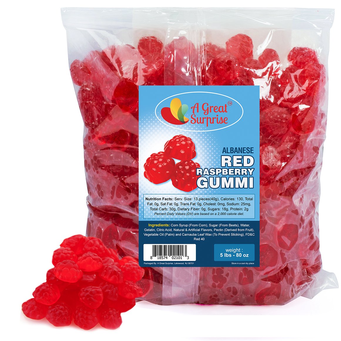 Gummy Raspberries Blue Raspberry Gummies Bulk Candy 5