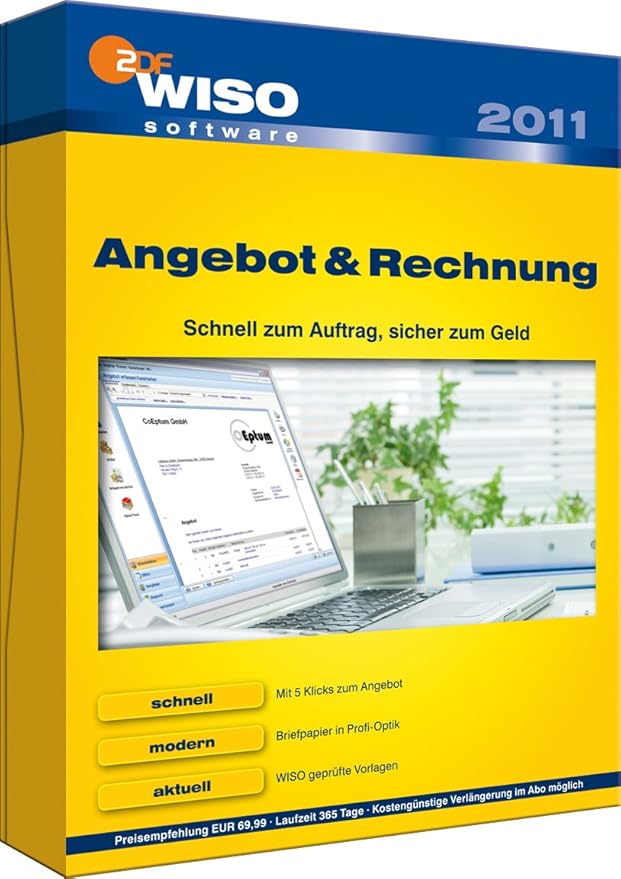 WISO Angebot und Rechnung 2011: Amazon.de: Software