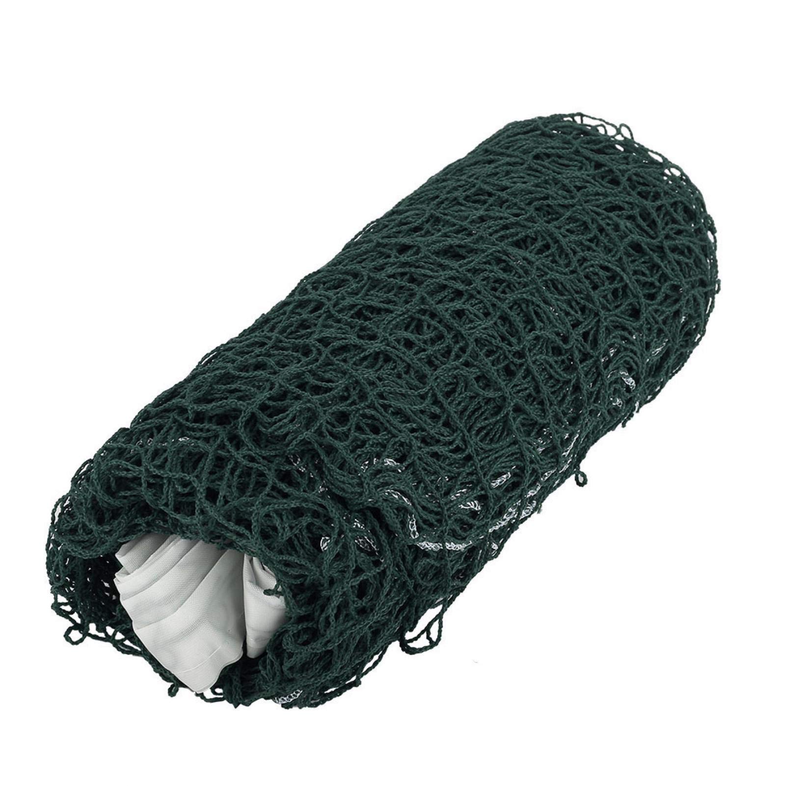 Restokki Outdoor Badminton Net Portable Durable Badminton Mesh Net for Outdoor Sports Entertainment Training Red Green(Green)