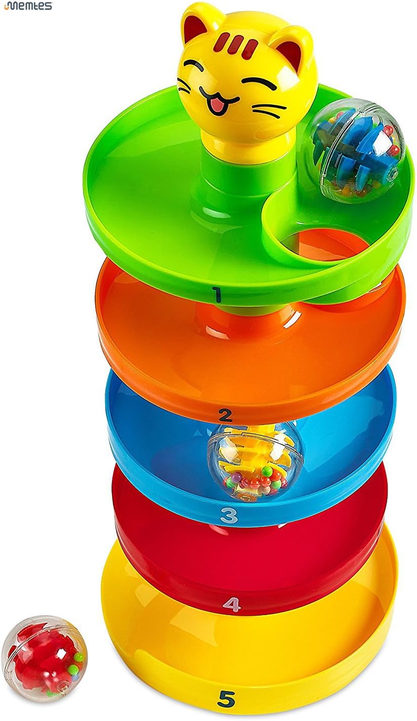 roll and swirl ball ramp