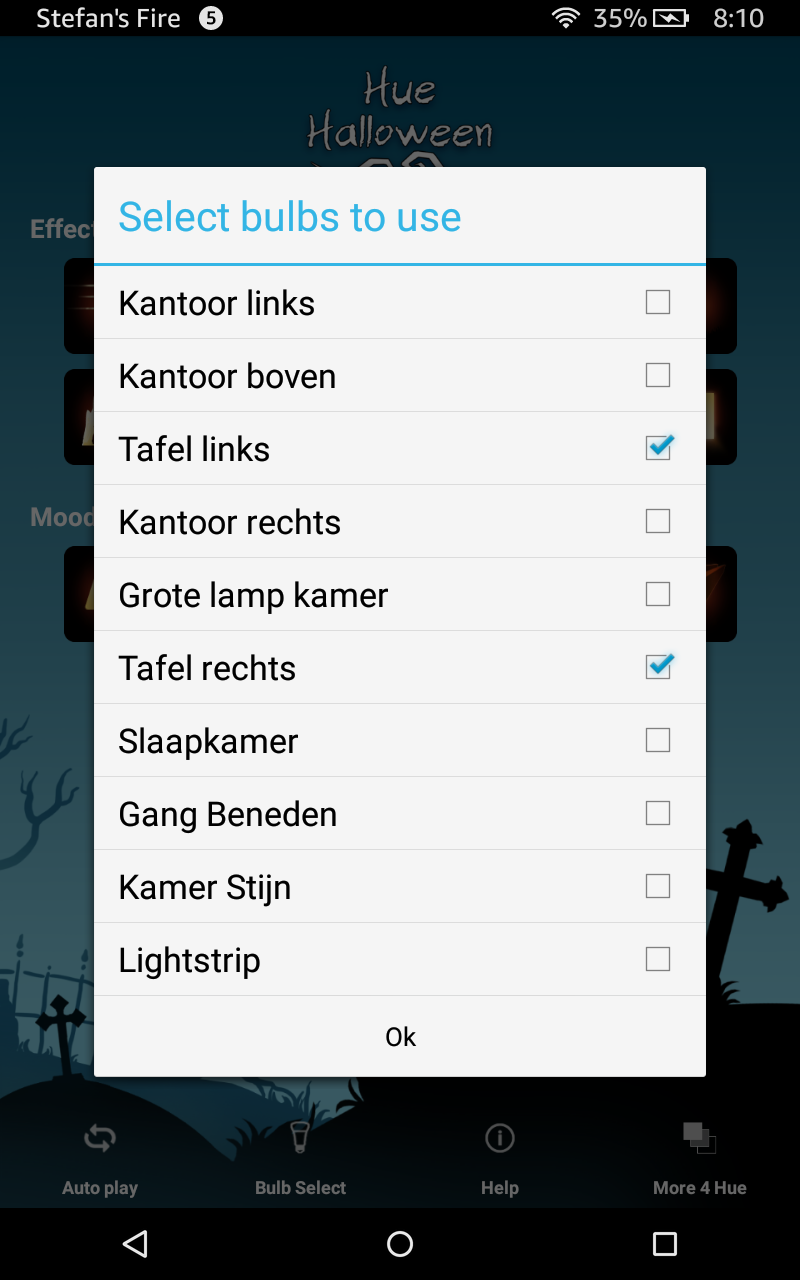 Hue Halloween for Philips Hue