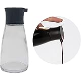 Excelity Cruet Dispenser Set for Olive Oil Vinegar Soy Sauce with Elegant Glass Bottle Kitchen Cooking Barbecue Tool