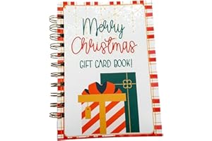 Christmas Gift Card Book, 2024 Christmas College Survival Gift Card Book, Merry Christmas Gift Card Book, Christmas Gift Card