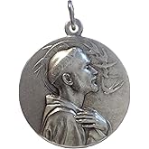 I G J Saint Francis of Assisi Medal - The Patron Saints Medals -100% Made in Italy (St.Francis Big Size)